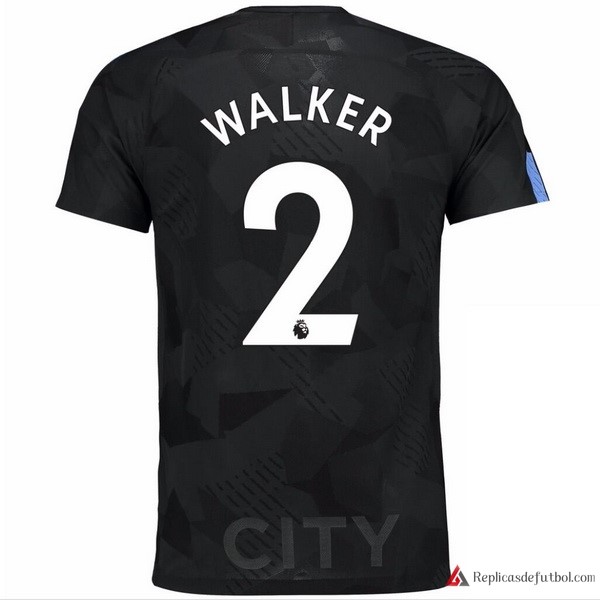 Camiseta Manchester City Tercera equipación Walker 2017-2018